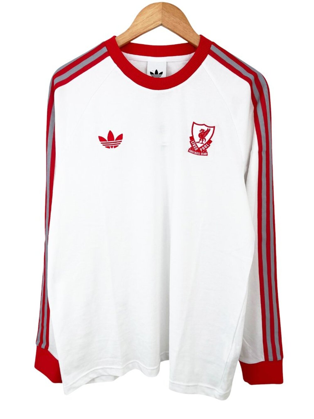 adidas Men’s Liverpool FC Originals Long Sleeve Shirt Large NWT